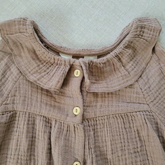 H&M Ruffled Muslin Dress - Picture 3 of 7